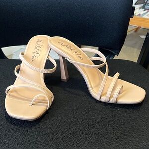 Nude Strappy Heels